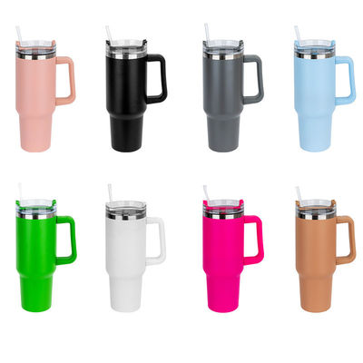 Cadeaux d'affaires 40 oz personnalisé Stanley Tourne-bouteille en acier inoxydable avec poignée dans n'importe quelle couleur