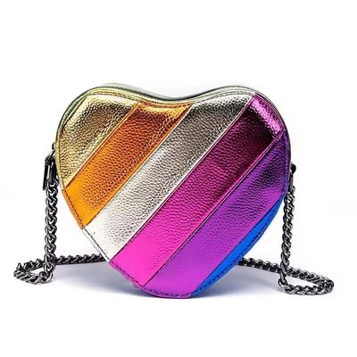 Sacs à cœur de mode pour femmes Sacs à main de designers à la mode pour l'été en cuir PU exquis