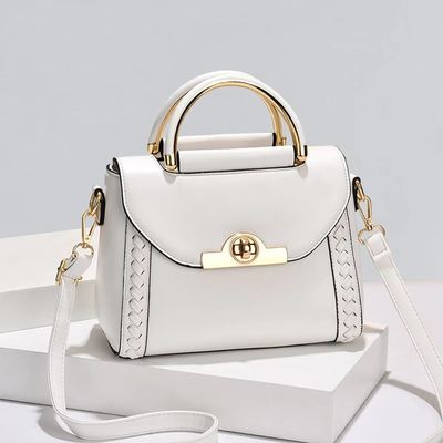 Logo personnalisé Sac messager féminin 2024 Nouveau design de luxe style cuir PU