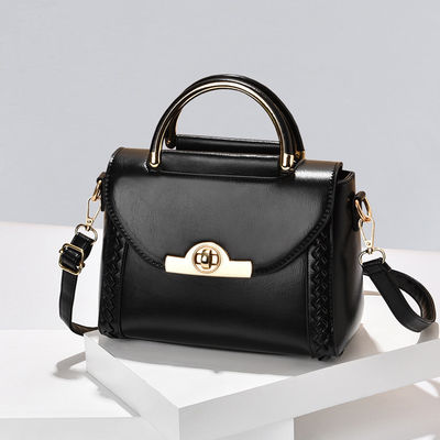 Logo personnalisé Sac messager féminin 2024 Nouveau design de luxe style cuir PU