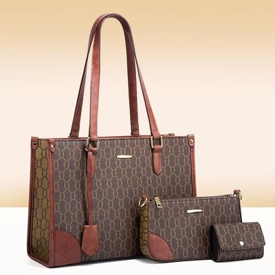 Forme personnalisée acceptée GHJ-03 Sacs à main de luxe pour femmes avec ensemble de sacs crossbody et tote