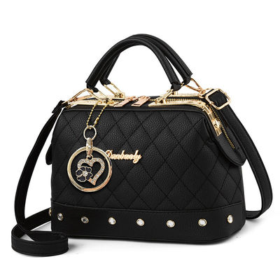 Détection de mouvement CANDY Pattern Vintage Chain Crossbody Petits sacs à main à clapet pour femmes cuir PU