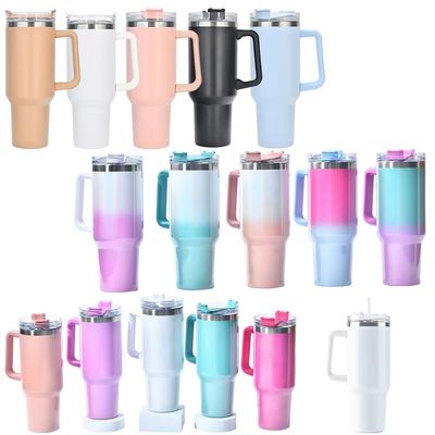 Bouteille d'eau de logo personnalisé 40 oz en acier inoxydable isolation tasse de voyage pour le camping