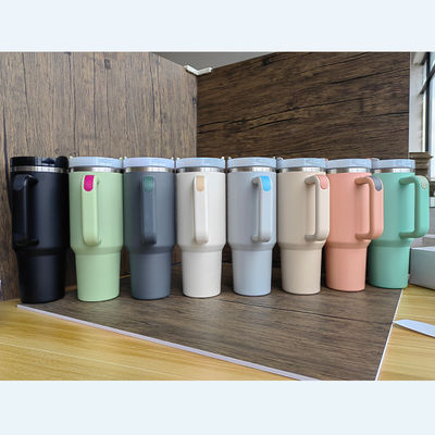 Bouteille d'eau de logo personnalisé 40 oz en acier inoxydable isolation tasse de voyage pour le camping