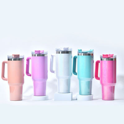 Bouteille d'eau de logo personnalisé 40 oz en acier inoxydable isolation tasse de voyage pour le camping