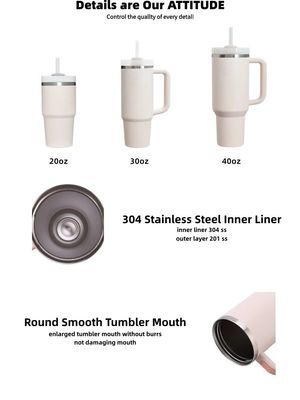 Retour à l' école doit-avoir personnalisé 40 oz de voyage d'aventure tasse de café avec manche Tumbler