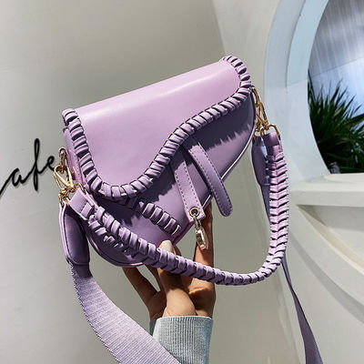 Sac à selle rétro à épaule unique en tissu artisanal
