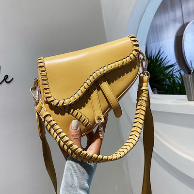 Sac à selle rétro à épaule unique en tissu artisanal