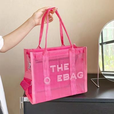 Stylé pour toutes les saisons, PVC transparent, concepteur, sac à main de grande capacité