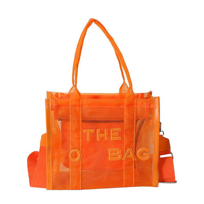 Stylé pour toutes les saisons, PVC transparent, concepteur, sac à main de grande capacité