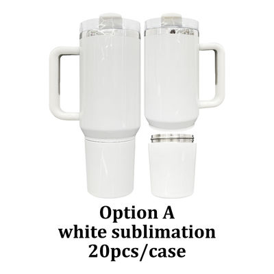 40 oz de cadeaux mixtes pour les voyages en poudre blanche noire de macaron arc-en-ciel plaqué en or pour la gravure au laser RTS H2.0
