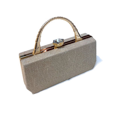 Vintage Style Hasp Sac à main féminin orné de séquins de haute qualité