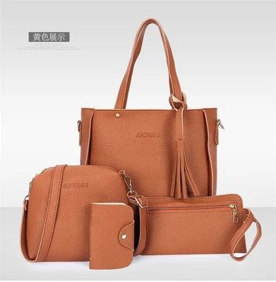Unisexe en cuir en PU avec une grande capacité et un motif lychee