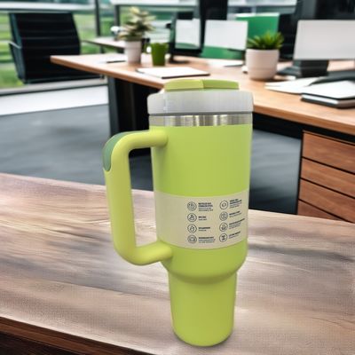 Isolement thermique 40 oz tasse d'eau avec poignée pour adultes Tournée en plein air cadeaux d'affaires