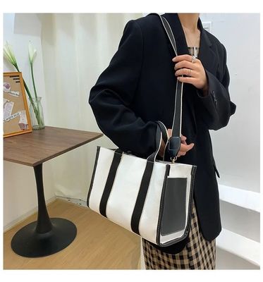 Tendance sac à main en toile de mode pour femmes sac à main à épaule de grande capacité sac à épaule unique pour femmes