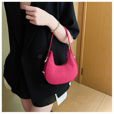 Principaux matériaux Feuille 2023 Alligator-pattern sac en cuir en PU pour femmes
