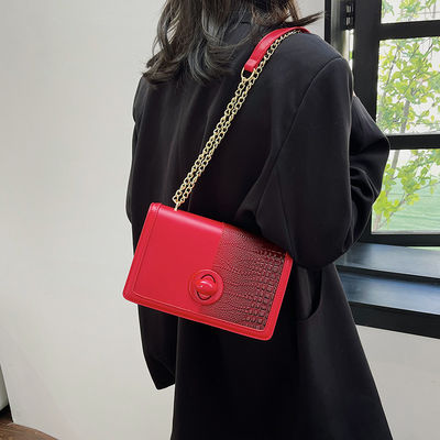 0.65kg Poids léger en PU Polyester Mano Sacs à chaîne Designer Sacs à main pour un look à la mode