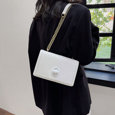 0.65kg Poids léger en PU Polyester Mano Sacs à chaîne Designer Sacs à main pour un look à la mode