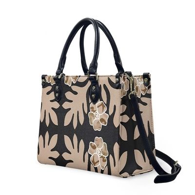 Sacs à main en cuir floraux pour femmes de taille standard