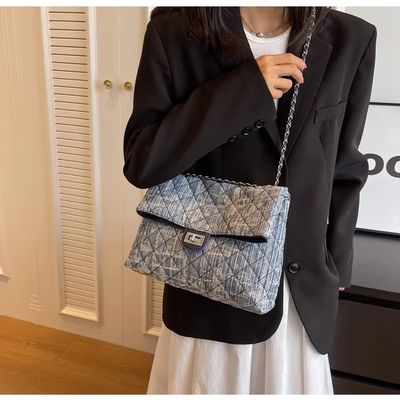 Version coréenne Sac à épaule à chaîne mignon Expédition rapide en 3-5 jours pour sac en peluche pour femmes