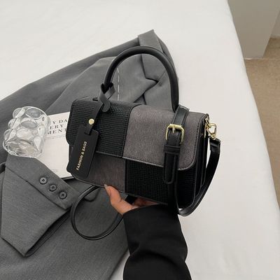 Sac en cuir polyester sophistiqué pour femmes résistant à l'eau et fermé à glissière