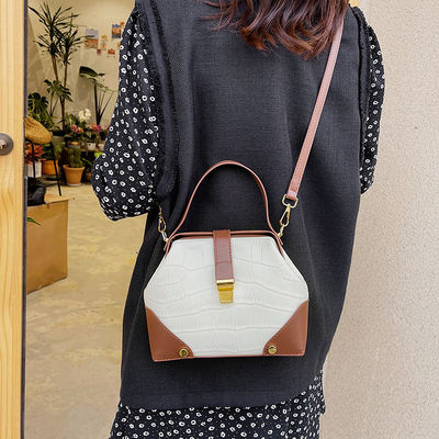 GHJ-26 Mode sacs à main en PU avec verrou pour sac à main pour femmes