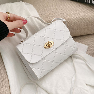 GHJ-28 Sac à main de luxe à une épaule pour femmes en cuir PU adapté à toutes les saisons