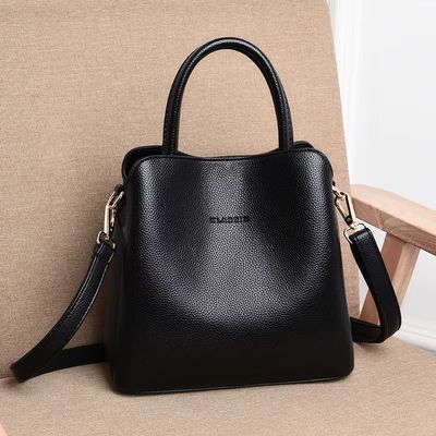Sacs à main en cuir pour femmes de taille moyenne Sacs à épaule de concepteur avec motif géométrique