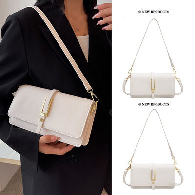 Sac à épaule en cuir en PU pour femmes Style de robe à la mode Deux sangles étanches