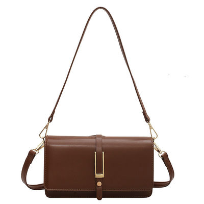 Sac à épaule en cuir en PU pour femmes Style de robe à la mode Deux sangles étanches