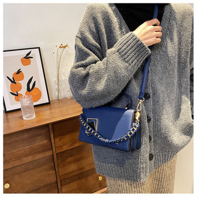 Sacs à main féminins occasionnels en cuir polyester en PU Design brodé à une épaule
