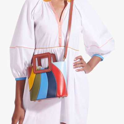 Les dernières tendances de la mode à longue bande Les derniers sacs d'épaule élégants pour femmes avec décoration de serrure