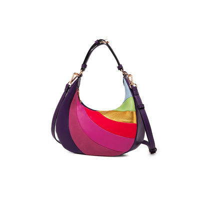 Les dernières tendances de la mode à longue bande Les derniers sacs d'épaule élégants pour femmes avec décoration de serrure