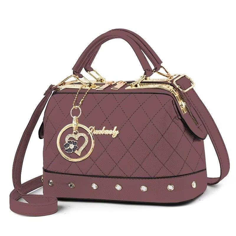 Détection de mouvement CANDY Pattern Vintage Chain Crossbody Petits sacs à main à clapet pour femmes cuir PU