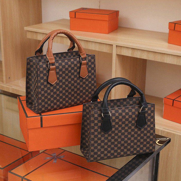 Sac à main de luxe pour femmes en cuir en PU, sac de messagerie et sac à épaule élégant
