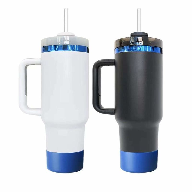 40 oz de cadeaux mixtes pour les voyages en poudre blanche noire de macaron arc-en-ciel plaqué en or pour la gravure au laser RTS H2.0