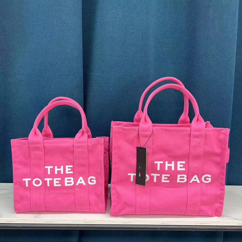 Fermeture ouverte Grandes capacités Épaule de luxe Tissu de messagerie Sacs à main Sacs à main pour femmes en 11 couleurs
