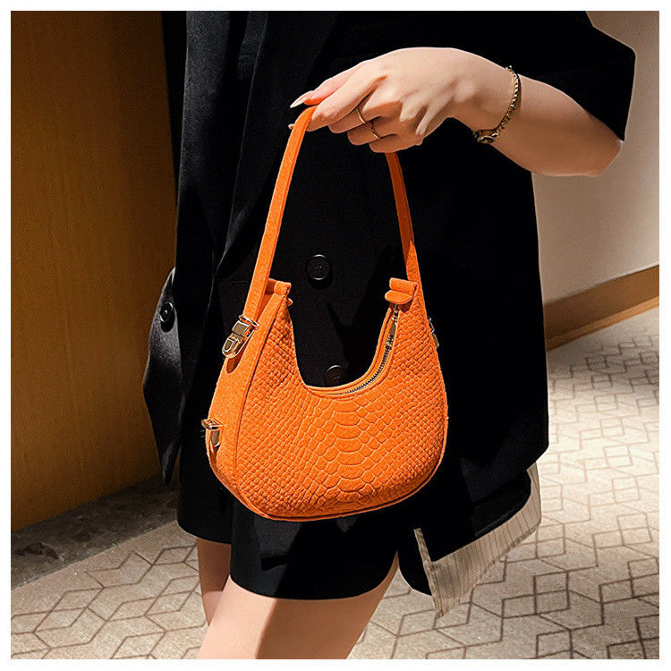 Principaux matériaux Feuille 2023 Alligator-pattern sac en cuir en PU pour femmes