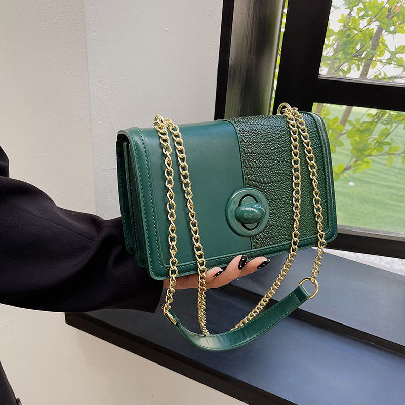 0.65kg Poids léger en PU Polyester Mano Sacs à chaîne Designer Sacs à main pour un look à la mode