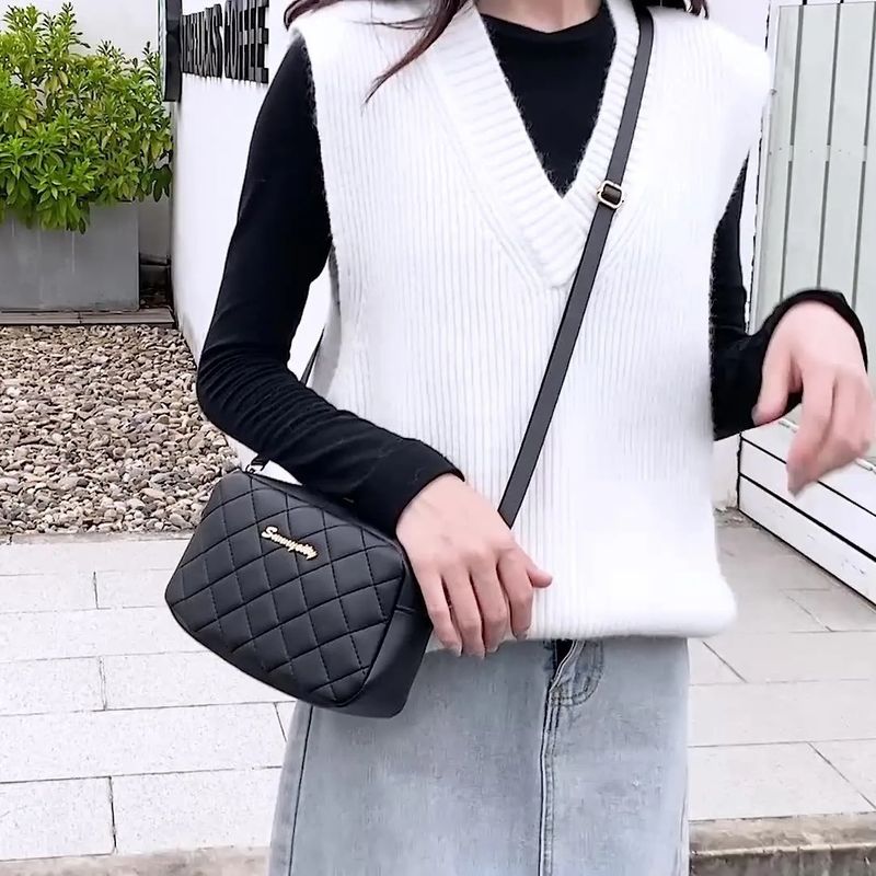 Sacs à main en cuir authentique pour femmes pour le stockage de cosmétiques Sacs à main de mode de luxe