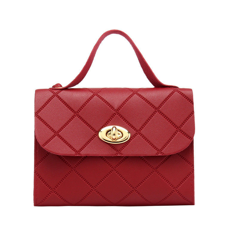 GHJ-28 Sac à main de luxe à une épaule pour femmes en cuir PU adapté à toutes les saisons